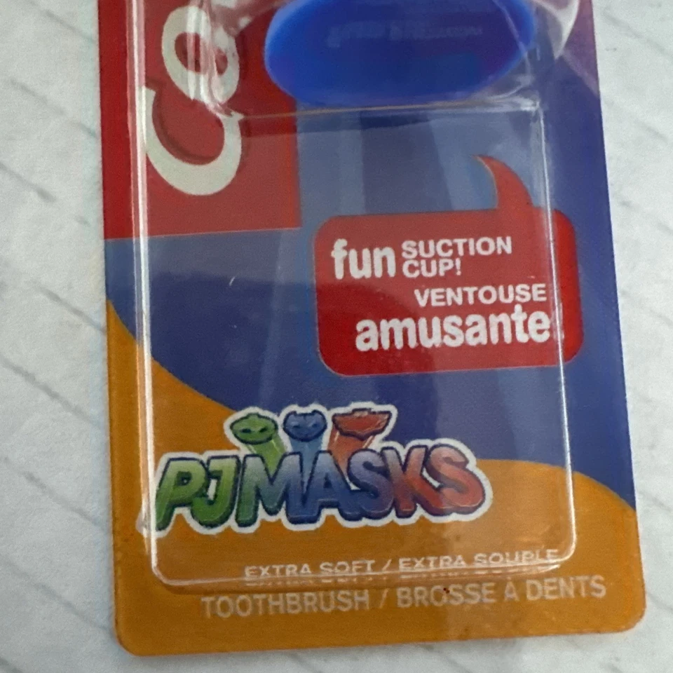 2 Colgate PJ Masks Toothbrush for Kids 2-5 Years Old, Extra Soft w/ Suction Cup - Image 2 of 4