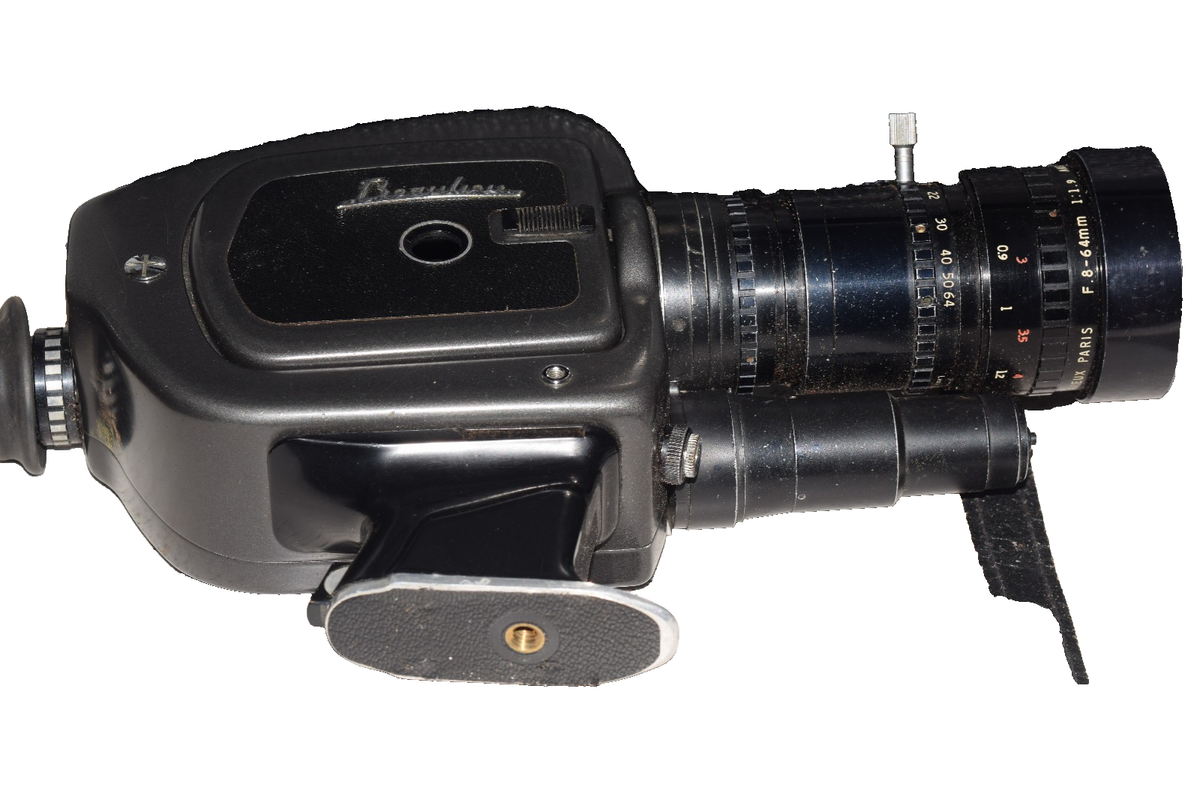 P.ANGENIEUX 8-64mmF1.9＋Beaulieu S2008 Beaulieu S2008 Super8MM camera with P. Angenieux 8-64mm 1.9 Lens