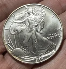 1986 American Silver Eagle 1 oz .999 Silver U.S. Mint Toning around Edges