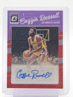 CAZZIE RUSSELL 2023-24 DONRUSS OPTIC RETRO SERIES SIGNATURES HOLO CHOICE Q5908