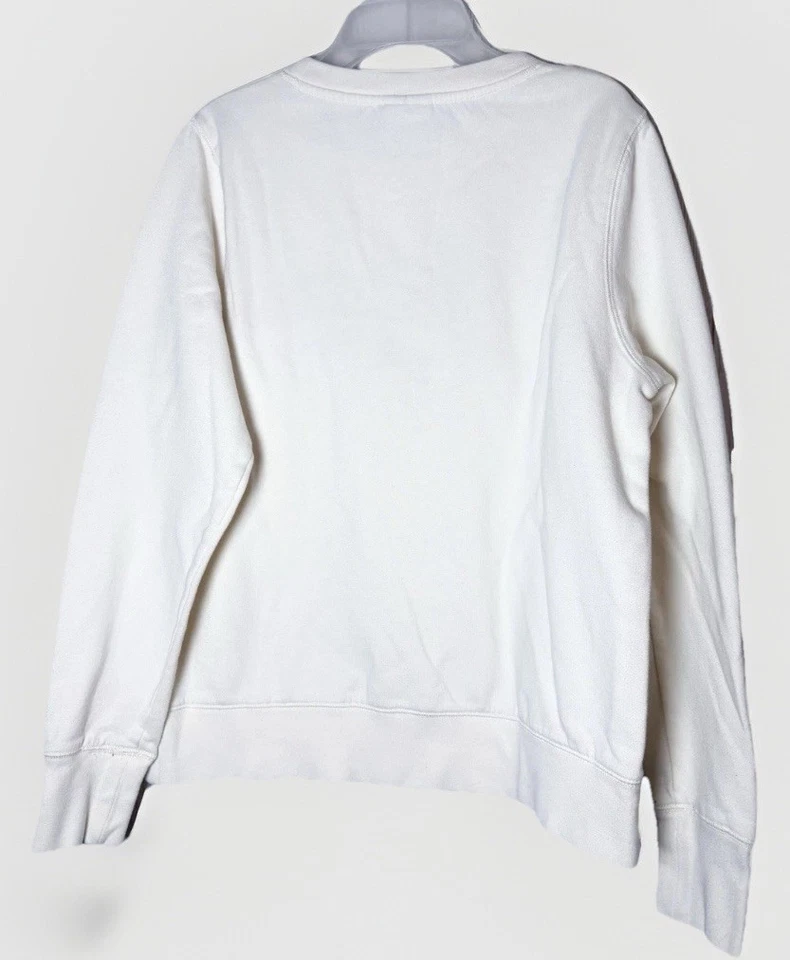 Sudadera Indiana Hoosiers Vintage Crema con Bordado Rosa Talla Grande/12-14 Foto 2 de 4