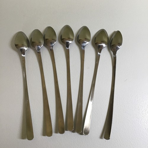 Norpro Cucchiaini Ghiaccio Acciaio Inox Lotto 7 Manico Lungo 8,3" Design Moderno - Foto 6 di 7