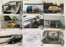 Fiat Punto MK1 Sporting SX 75 TD SX Job Lot Bundle Original Photograph x 9