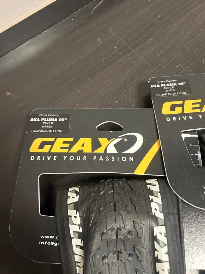 Geax AKA Pluma MTB/Gravel Tires Set 29x1.8" - Image 2 of 3