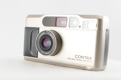 CONTAX T2D T2 Carl Zeiss Sonnar D Point & Shoot 35mm Silver CONTAX T2D T2 Carl Zeiss Sonnar D Point & Shoot 35mm Silver