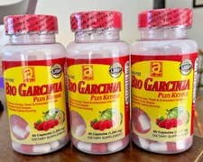 3 Bio Garcinia Cambogia Plus Ketone 100% Pure HEALTH BIOGARCINIA Weight Loss