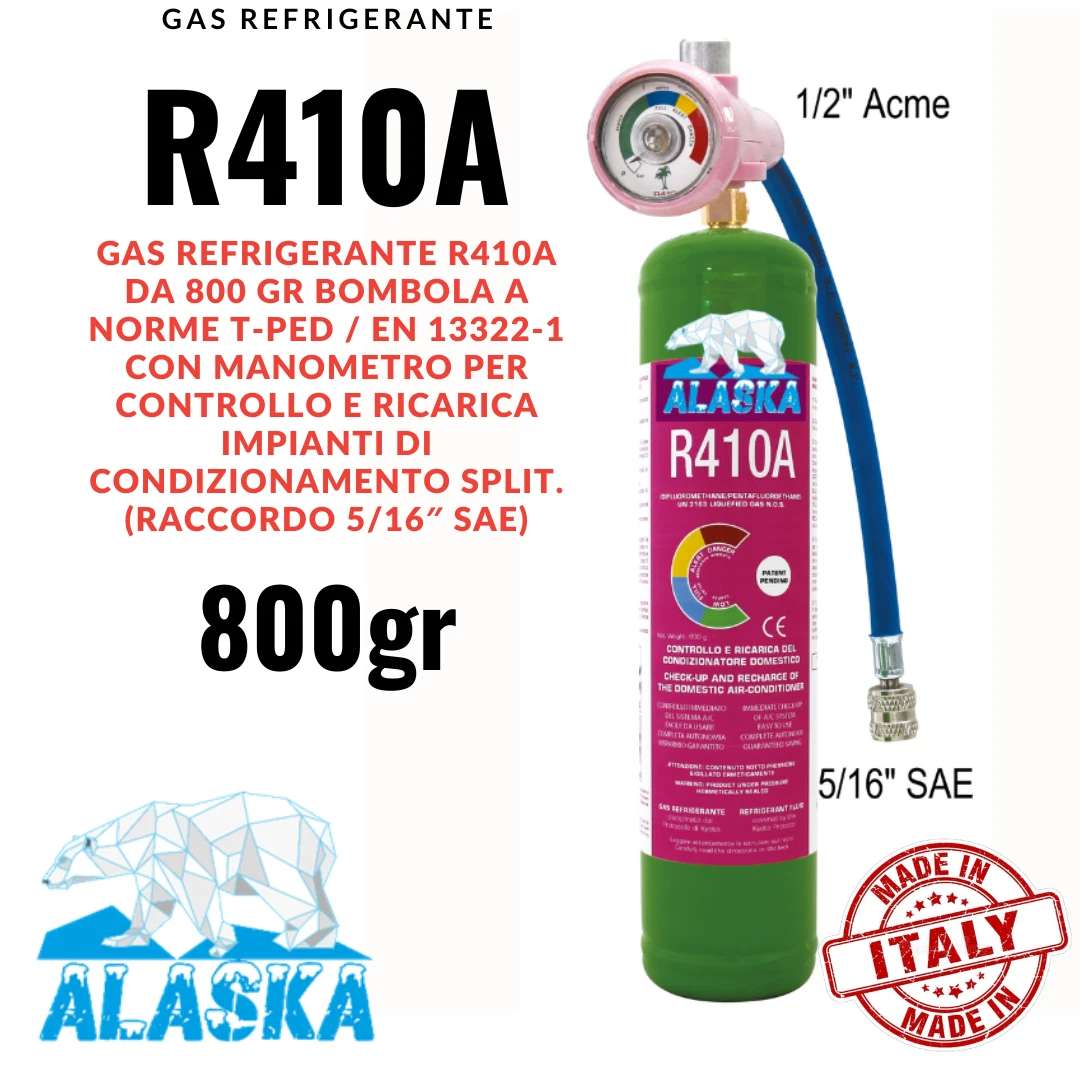 Dilwe Manomètre De Pression Pour Climatisation R410 22 134A