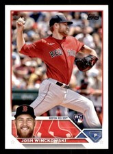 2023  Topps  #76 Josh Winckowski Boston Red Sox RC