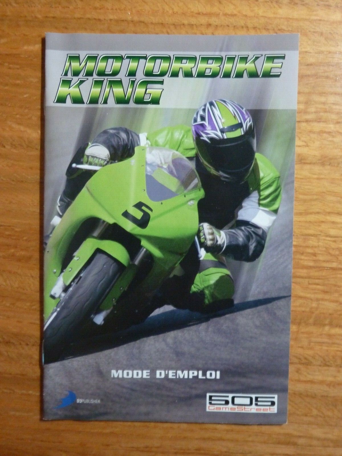Motorbike king ~~ Notice Seule PS2 (no game)