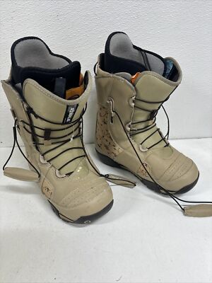 Burton Smaragd Imprint 2 Snowboard Brown Bräunung Stiefel Damen Größe 7.5 #D3