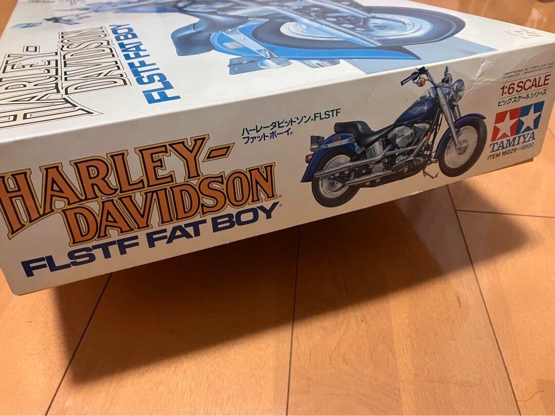 1/6 HARLEY DAVIDSON FLSTF FAT BOY BIG SCALE SERIES NO.29 Model Kit