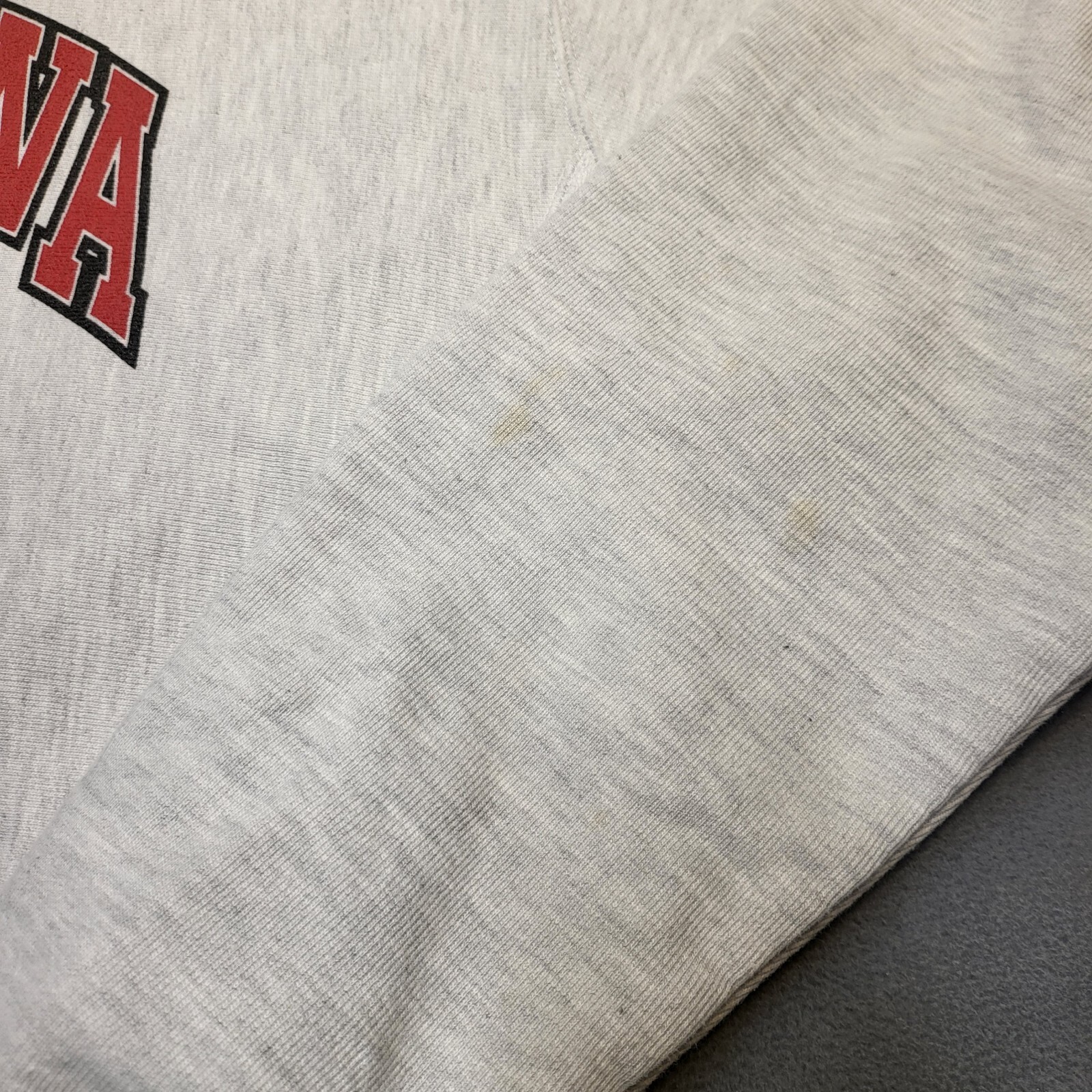 Chippewa CV Champion Reverse Weave Sweatshirt Mens M Gray Pullover Long Sleeve