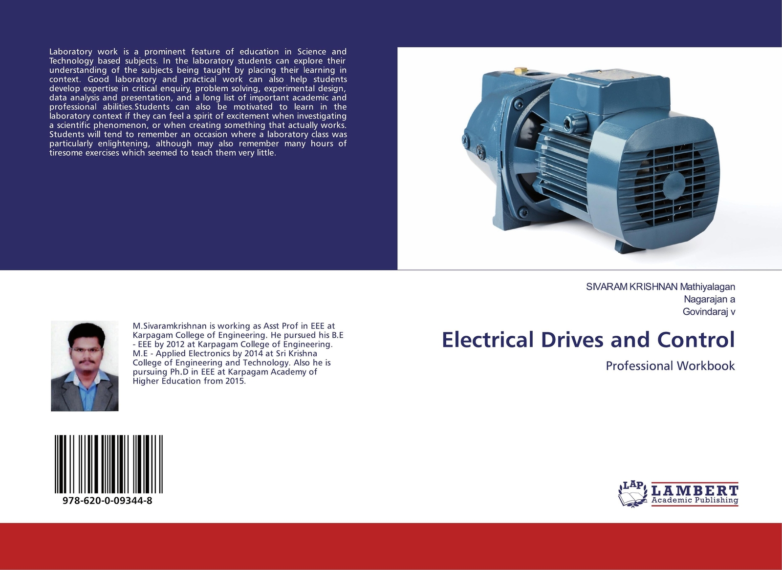 Thumbnail - Electrical Drives And Control | Professional Workbook | Mathiyalagan