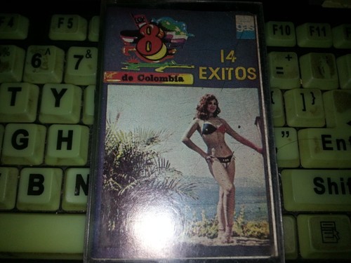 Los 8 De Colombia - 14 Exitos cassette 1984 compilation NM