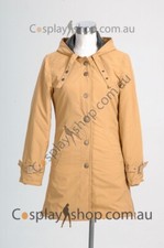 Twilight Bella Tan Long Coat Halloween Costume Cosplay Custom Made