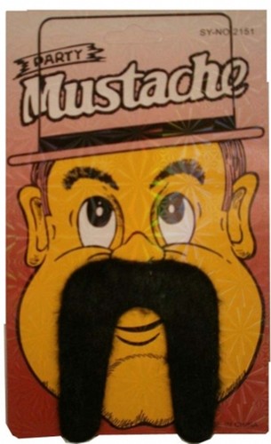 Unisex Self Adhesive Moustaches and beard Fake Mustache Set Fancy Dress 18Styles - Picture 14 of 19