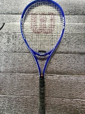 Wilson Federer Tennis Racquet Racket Volcanic Frame Technology 4 3/8 L3 Blue