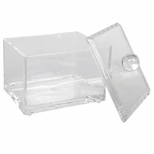 ForPro Premium Cotton Accessory Box, Acrylic Storage Container with Removable Li - Picture 2 of 4