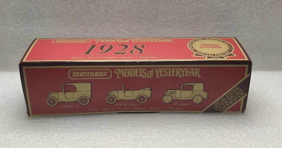 Matchbox Models of Yesteryear YS-65 Special Limited Edition Austin 7 Collection - Bild 3 von 3