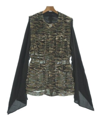 BED FORD Casual Shirt KhakixGreenxBlack(Total pattern