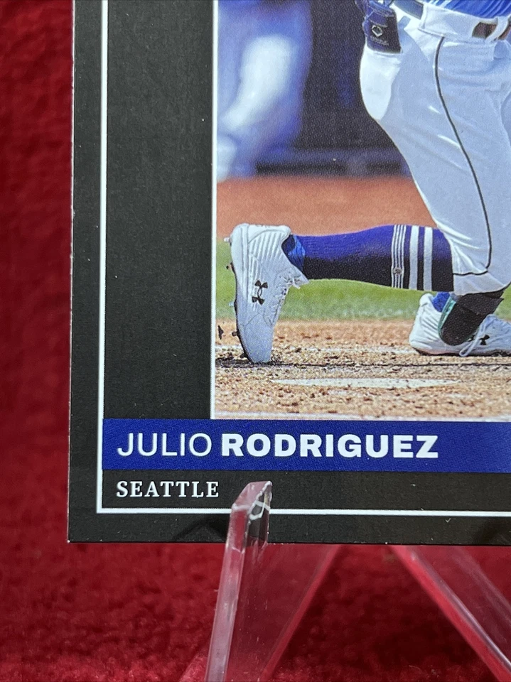 2022 *JULIO RODRIGUEZ* Panini - Chronicles Pinnacle Baseball - RC #12 Mariners - Image 3 of 4
