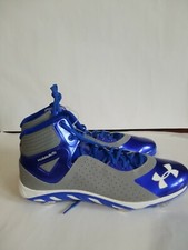 Under Armour  Spine Clutch Fit Size 15 1250042-024 NEW UA Blue Baseball Cleats