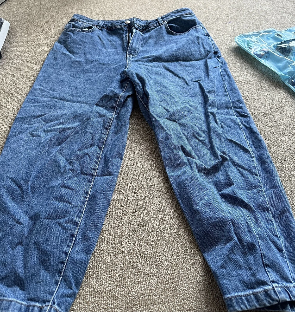 Women high waisted ballon jeans M S eBay