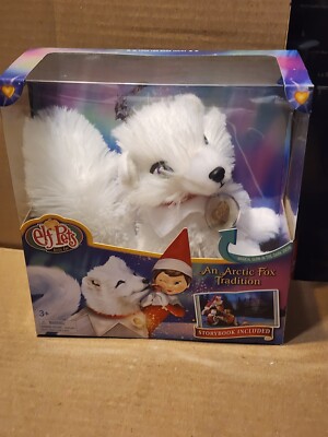 Elf Pets: an Artic Fox Tradition - Plush and Storybook Magical Glow in Dark NEW