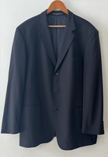Vintage Hugo Boss Blazer Blue Size 48 R Made In USA