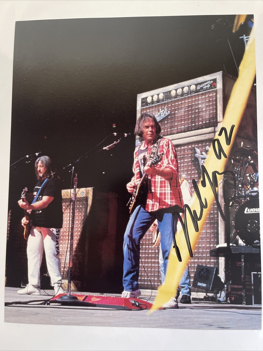 1992 Neil Young Five Collector Prints One Personally Signed The