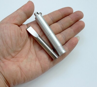 TC4 Titanium Alloy Cigarette Holder Smoking Cessation Filter Fine Converter Tool