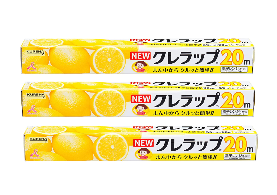[ 3 SET ] NEW KUREHA Plastic Wrap Cling Film 30cm×20m