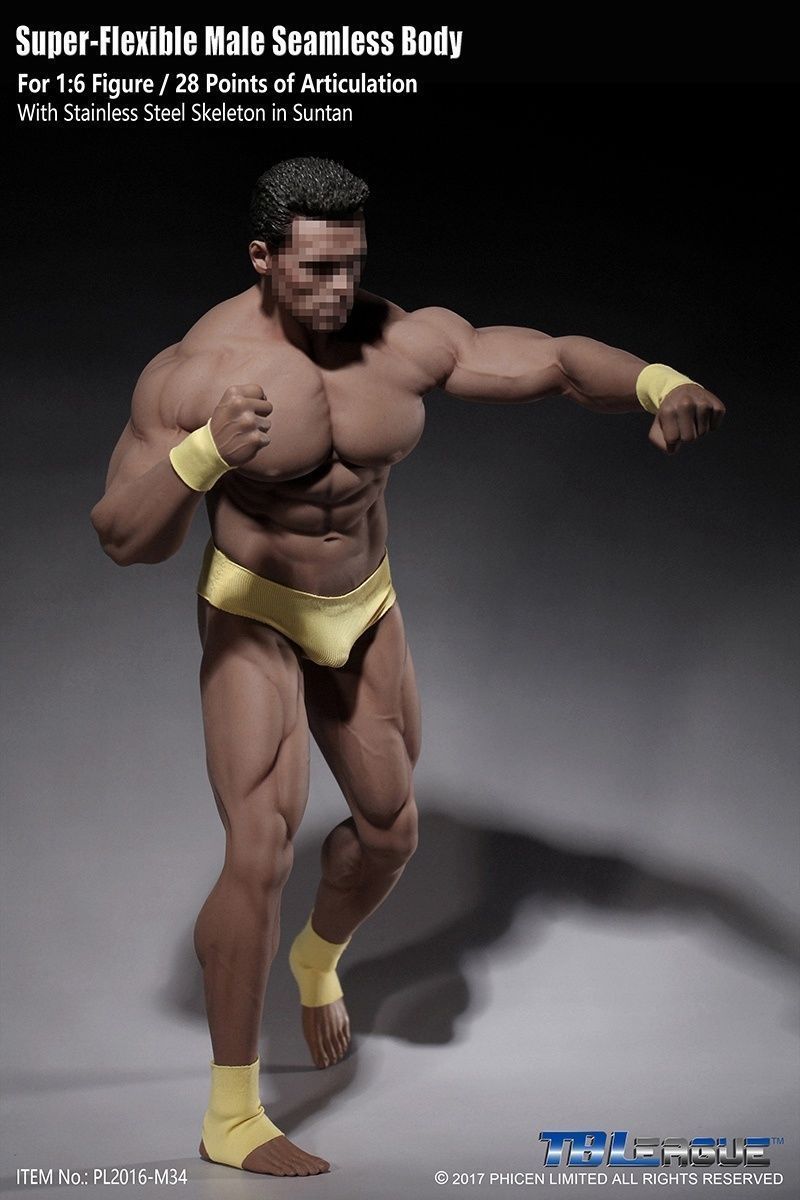 TBLeague Phicen M34 Muscle Man 1/6 Super Flexible Male Steel