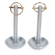 Atv Utv Snow Plow Blade Skid Shoe 5/8" Shaft 3-1/2" Wide Fits Moose