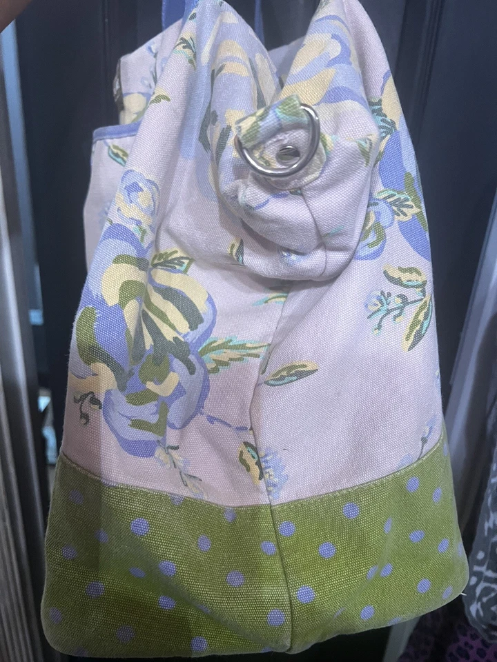 Bolso de mano grande de lona Matilda Jane Up and Away Weekender Foto 3 de 4