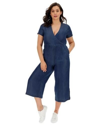 Overleven aan de andere kant, fabriek SIMPLY BE Soft Lyocell Denim Wrap Jumpsuit UK 16 US 12 EUR 44 (CC255-4) | eBay Overleven aan de andere kant, fabriek SIMPLY BE Soft Lyocell Denim Wrap Jumpsuit UK 16 US 12 EUR 44 (CC255-4) | eBay