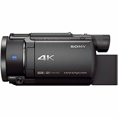 Sony FDR-AX60 B Video Camera 4K 64GB Optical 20x Black Handycam