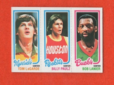 1980-81 Topps Card #69-109-150  LaGarde/Paulz/Lanier   FREE SHIPPING