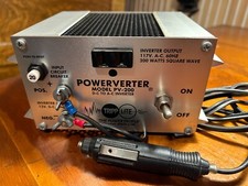 Tripp Lite Powerverter Model PV-200 DC to AC Inverter 200 Watt Output