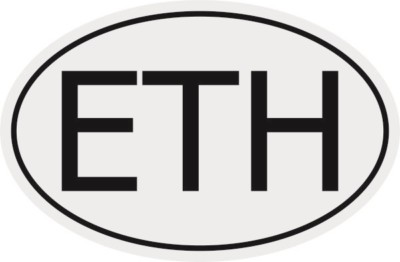 Aufkleber Autokennzeichen ETH = Äthiopien Autoaufkleber Sticker