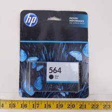 HP 564 Black Ink Cartridge Genuine OEM New Sealed Printer Ink 564XL Compatible