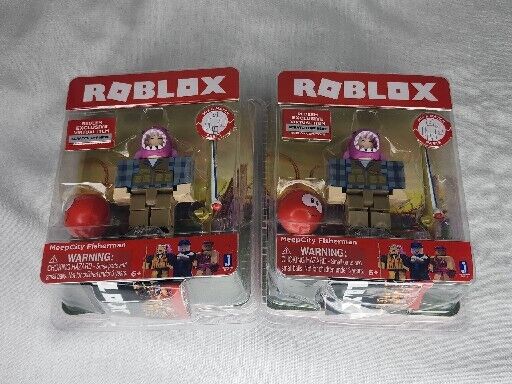 2 Roblox Figures Phantom Forces Ghost & Meep Fisherman New