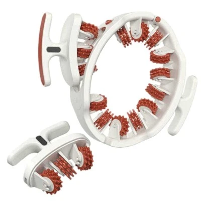 MARKENLOS Massaggiatore Cellulite Rullo Massaggiatore Muscolare Manuale per Gambe, Collo, Braccia e Piedi