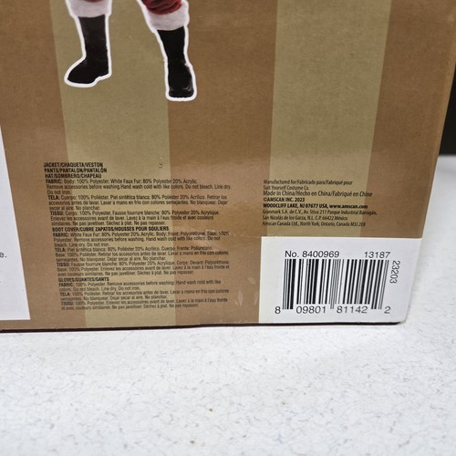 Adult Plus 3XL 54-56 Royal Santa Claus Suit 12 pc Costume New Quality Christmas - Picture 7 of 7