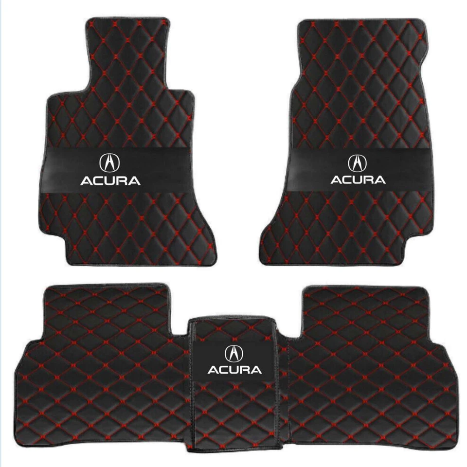 For Acura ILX MDX NSX RDX RL TL TLX TSX ZDX Car Floor Mats Waterproof Carpets - Image 4 of 4