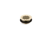 Kohler 0 9132-AF Round shower drain for plastic pipe with gasket - Slight Wear