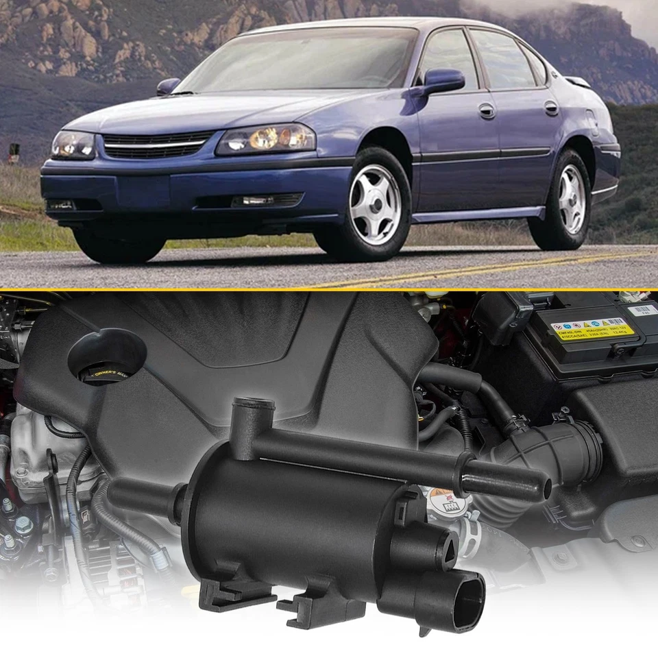 EVAP Vapor Canister Purge Valve Solenoid For 05 1998- Chevrolet Buick GMC Pontia - Image 2 of 4