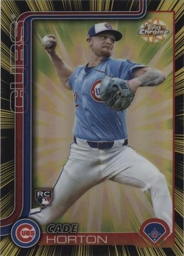 Cade Horton (RC) 2025 Topps Chrome Update #USC63 RayWave Refractor