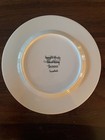 Vintage collectable set of 4 Silver rimmed, porcelain plates by R E Bishop — photo 8