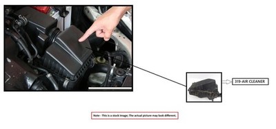 AIR CLEANER BOX OEM 15-19 SUBARU LEGACY